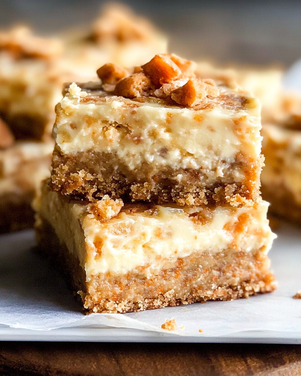 Decadent Cream Cheese Frosted Carrot Cake Bars