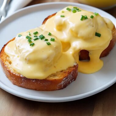 Velvety Microwave Hollandaise with a Buttery Citrus Twist
