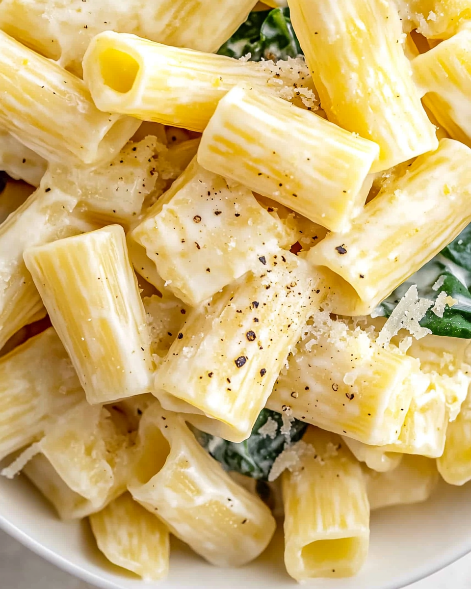 Creamy Lemon Ricotta Pasta with Spinach and Parmesan