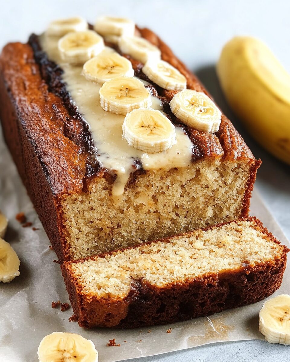 Wholesome Greek Yogurt Banana Bread with a Touch of Sweet Perfection