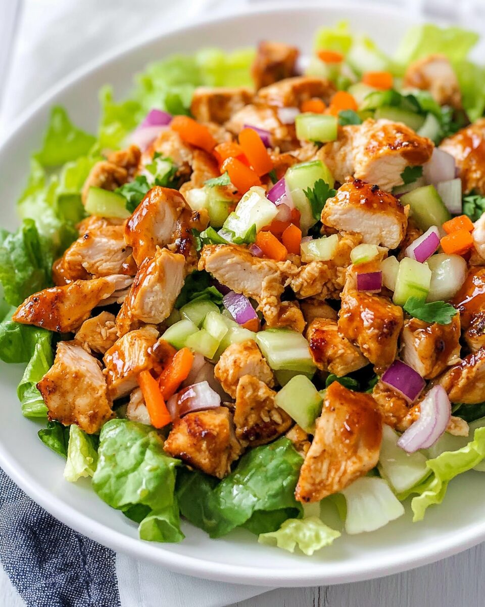 Honey Hot Chicken Salad