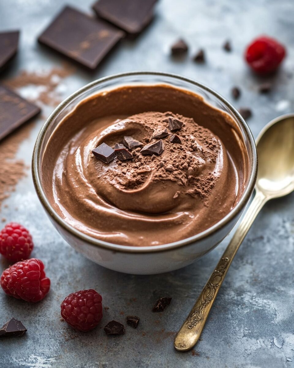 High Protein Chocolate Mousse