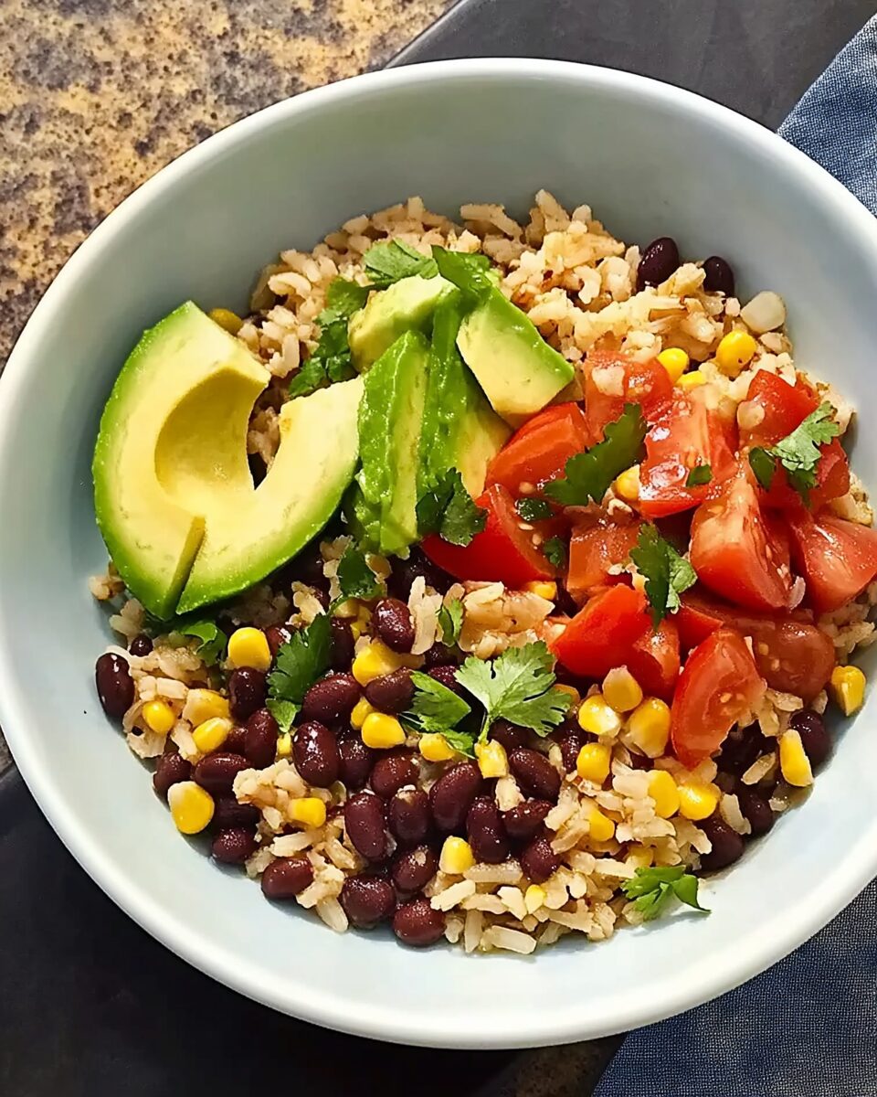 Rice and Bean Bowl Dinner