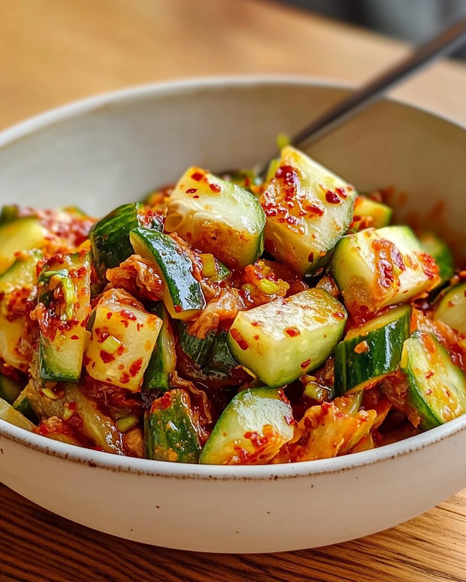 Quick Cucumber Kimchi