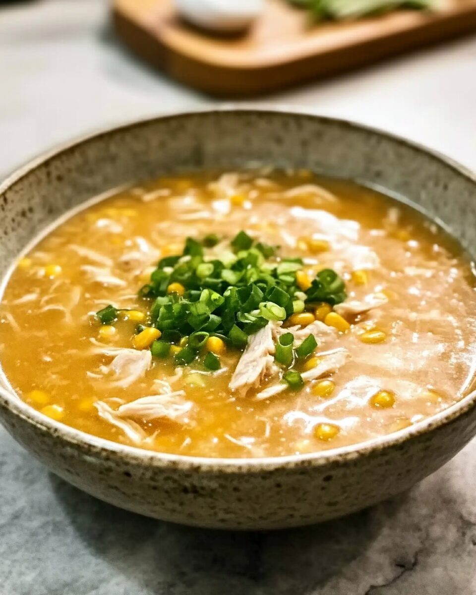 Chinese Chicken Corn Soup
