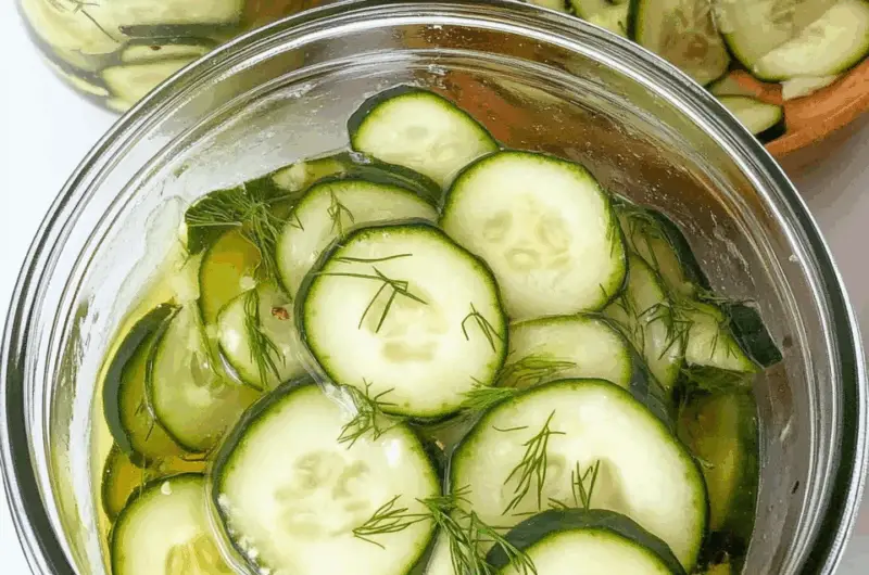 The Art and Appeal of Quick Pickled Cucumbers