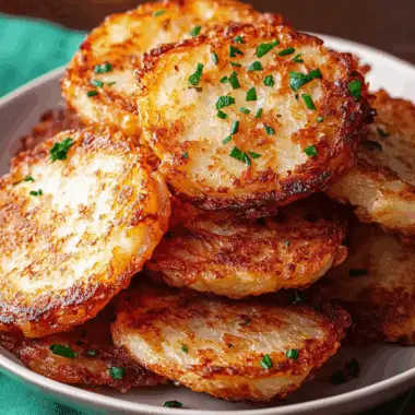 Ultra Crispy Air Fryer Hash Browns with Paprika & Garlic