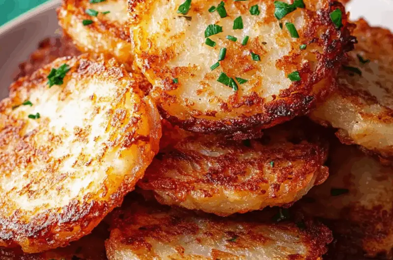 Ultra Crispy Air Fryer Hash Browns with Paprika & Garlic