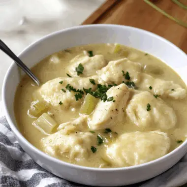 Hearty Southern-Style Chicken and Fluffy Dumplings