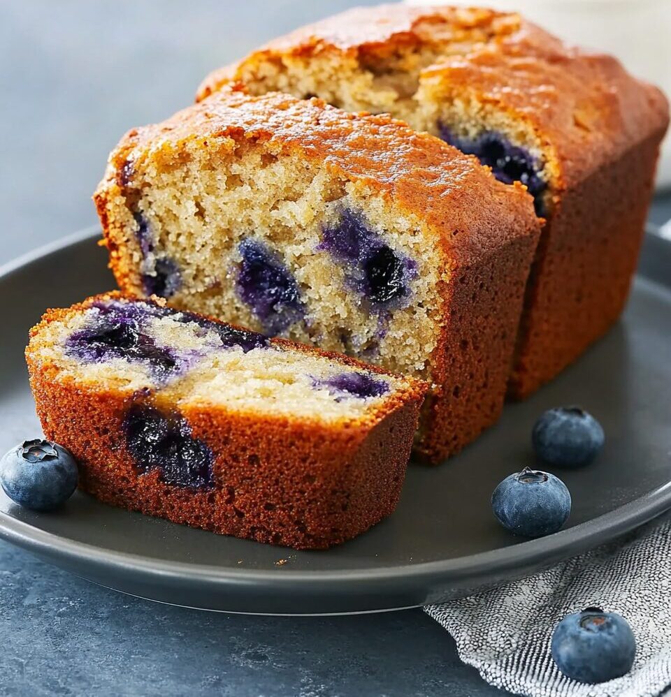 Blueberry Banana Bread