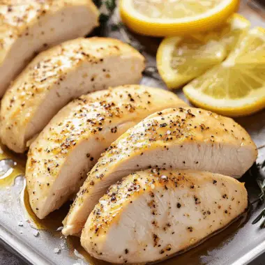 Oven-Roasted Tender Chicken with Olive Oil & Sea Salt