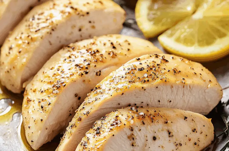 Oven-Roasted Tender Chicken with Olive Oil & Sea Salt