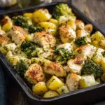 Herb-Crusted Italian Chicken with Vegetables