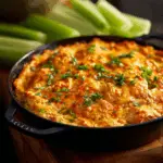Creamy, Spicy Buffalo Chicken Dip
