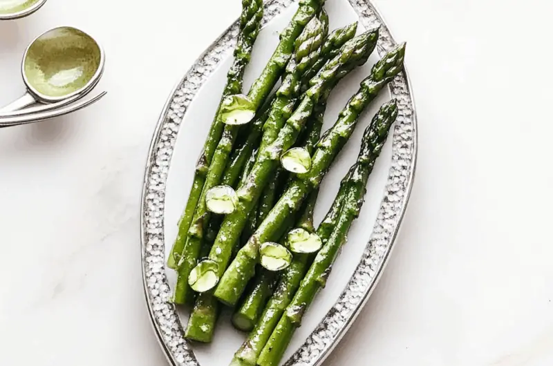Crispy Garlic-Infused Roasted Asparagus Spears