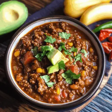 Ultimate Comfort Chili