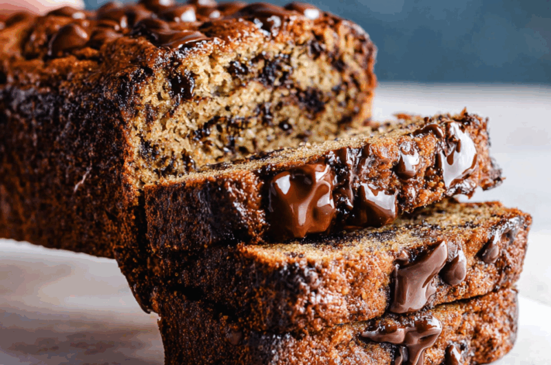 Ultra-Moist Chocolate Chip Banana Dream Loaf