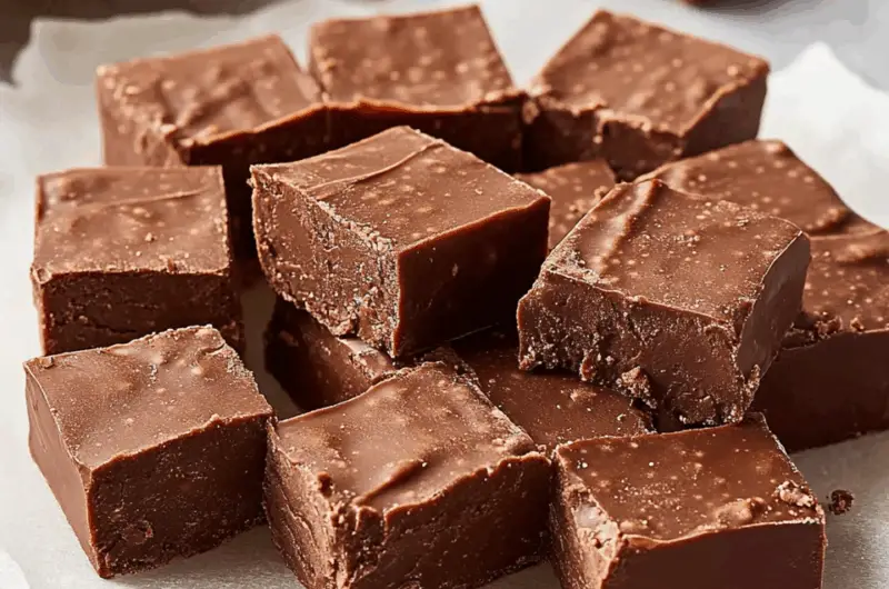Decadent Creamy Chocolate Fudge
