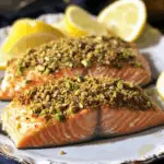 Crispy Pistachio-Coated Salmon