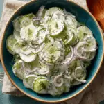 Classic Creamy Cucumber & Dill Summer Salad