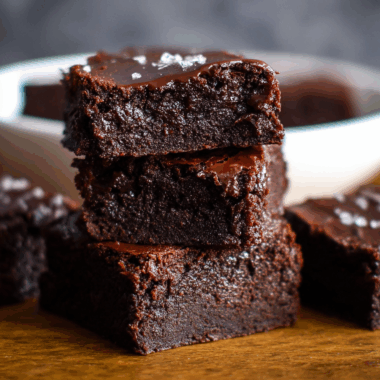 Ultra-Rich Fudgy Brownies with Warm Chocolate Frosting