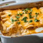 Creamy Sour Cream Chicken Enchiladas with a Tex-Mex Twist