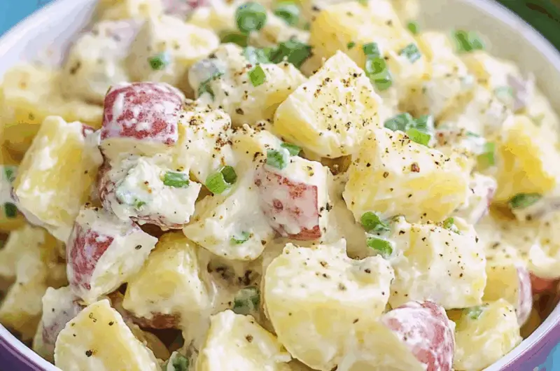 Creamy and Tangy Classic Potato Salad