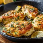 Buttery Garlic Knot-Inspired Chicken Cutlets