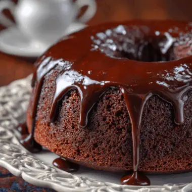 Decadent Double-Chocolate Bundt Bliss