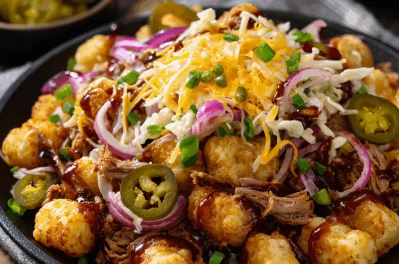 Southern BBQ Pulled Pork Loaded Totchos