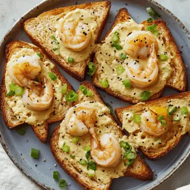 Crispy Shrimp Toast Bites