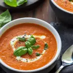 Silky Tomato Basil Dream with a Hint of Butter