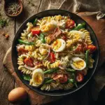 Creamy Cowboy Bowtie Pasta with Beans, Cheddar & BBQ Kick