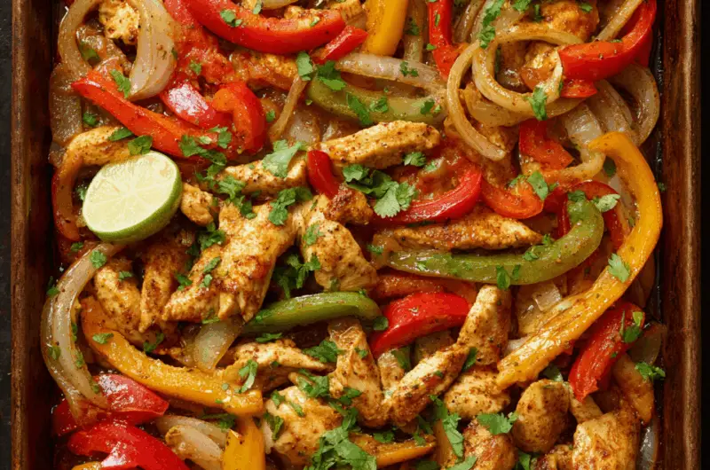 One-Pan Smoky Chicken Fajita Feast