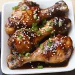 Sticky Japanese Glazed Chicken Drumsticks