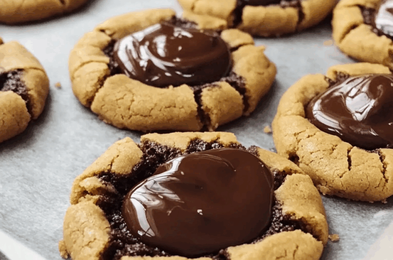 Decadent Chocolate Peanut Butter Buckeye Cookie