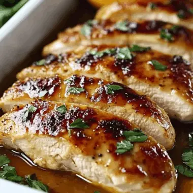 Zesty Citrus-Glazed Chicken Breasts