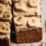 Irresistible Brown Butter Banana Bread Bars with Sweet Frosting