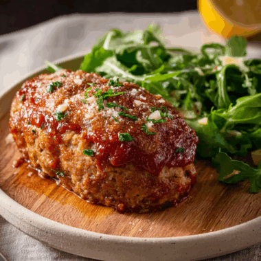 Mini Meatloafs with Italian Twist