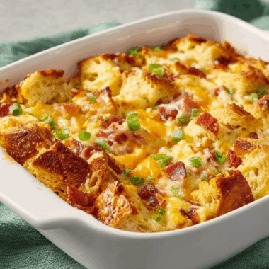 Savory and Sweet Bread Strata Delight