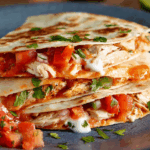 Zesty Chicken Quesadillas with Fresh Pico de Gallo