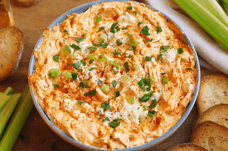 Chilled & Creamy Buffalo Chicken Bliss
