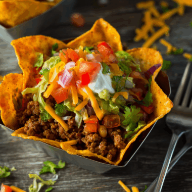 Crunchy Walking Tacos: Fritos Bags Loaded with Taco Goodness