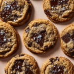 Perfectly Chewy Chocolate Chip Cookies with Melted Butter and Chopped Chocolate