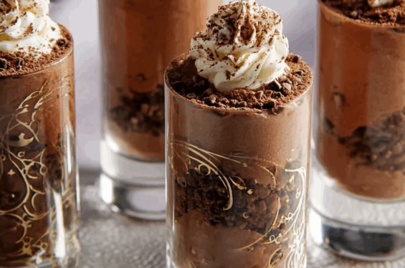 Silky No-Cook Chocolate Mousse Delight