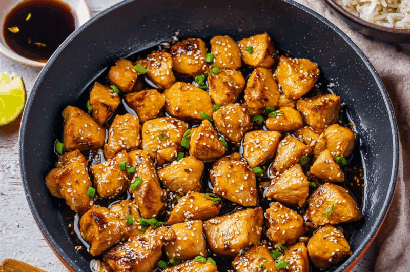 Sweet & Savory 15-Minute Honey Garlic Chicken Delight