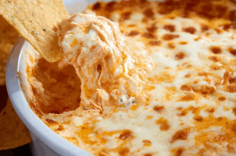 Creamy Spicy Buffalo Chicken Dip