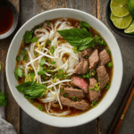 Authentic Vietnamese Pho with Slow-Simmered Bone Broth