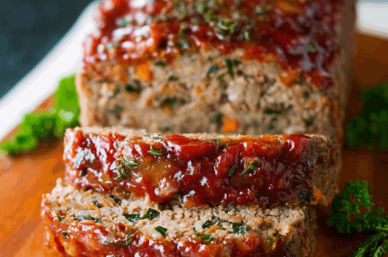 Hearty Meatloaf with Sweet & Spicy Italian Sausage