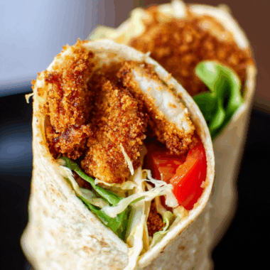 Extra Crispy Southern Fried Chicken Wrap with Sweet Chilli Mayo